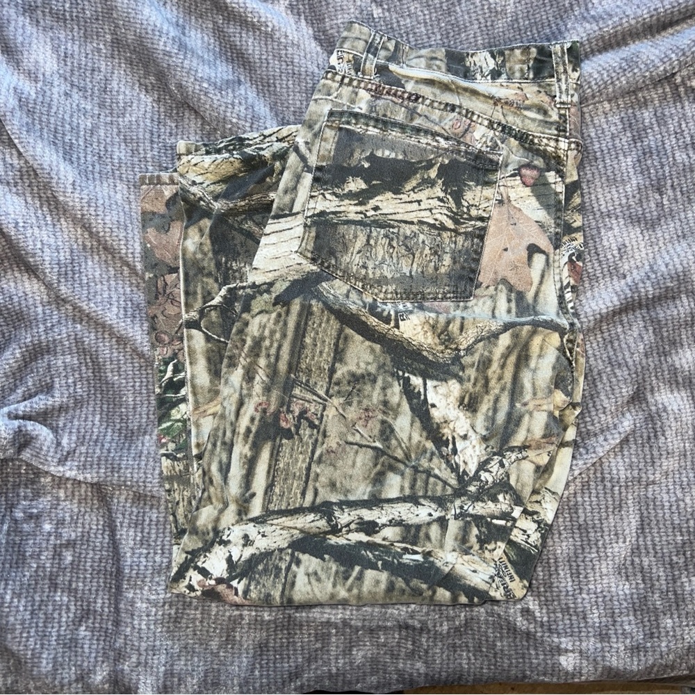 Mossy Oak Men's Camouflage Relaxed Jeans